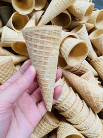 Snack Food Factory Rolled Sugar Cone Baking Machine