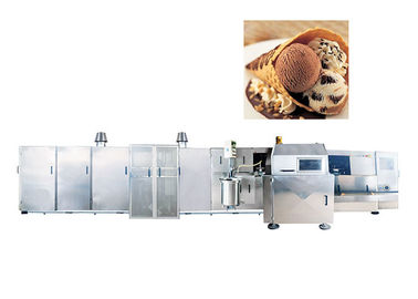 Beverage Factory Gas Heating Automatic Waffle Cone Making Machine