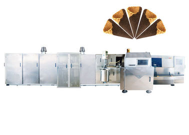 Electric Heating Automatic Rolled Crisp Sugar Cone Production Line